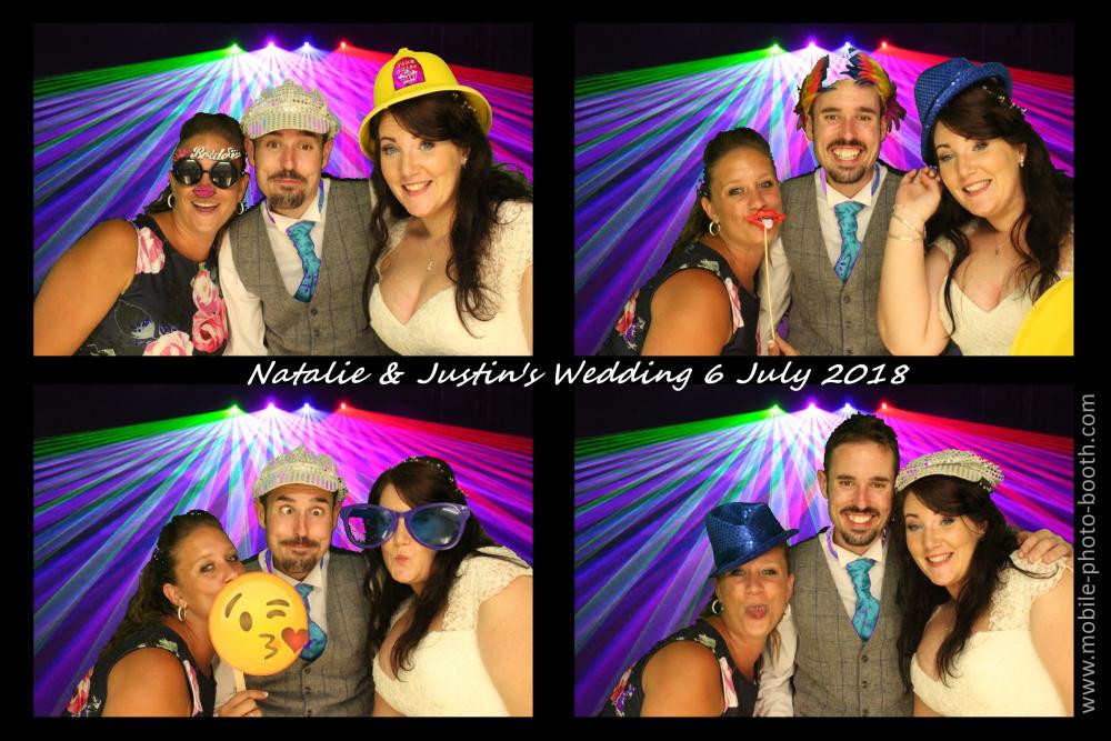 Natalie & Justin's Wedding | View more photos from the event at images.mobile-photo-booth.com/u/MobilePhotoBoothUK/Natalie-Justins-Wedding